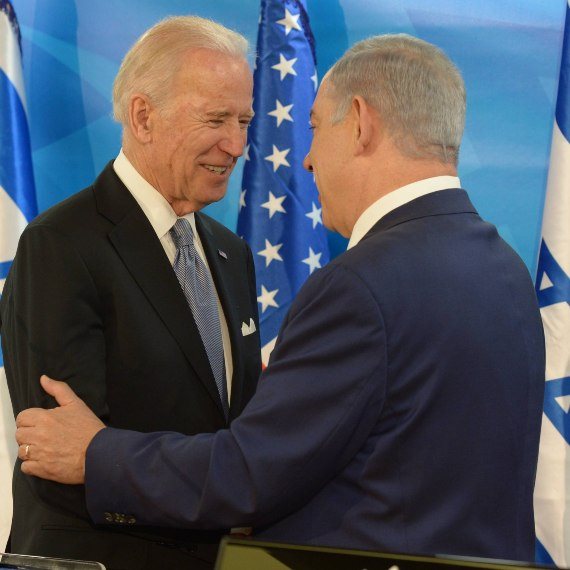 בנימין נתניהו וג'ו ביידן