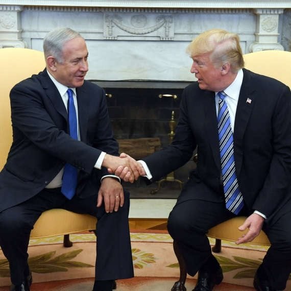 בנימין נתניהו דונלד טראמפ