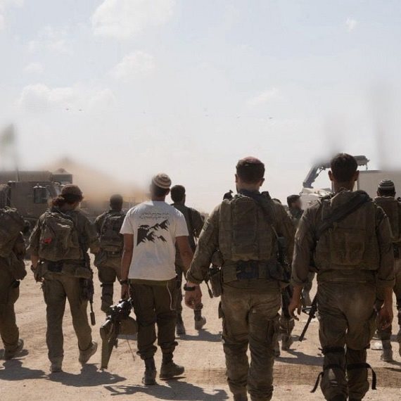 חיילי צה"ל בגבול עזה