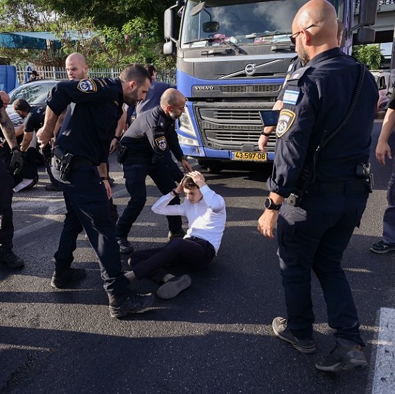 הפגנת חרדים נגד גיוס, ארכיון