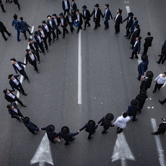 הפגנת חרדים, ארכיון