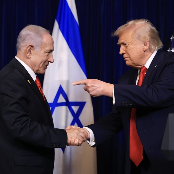 דונלד טראמפ ובנימין נתניהו, ארכיון