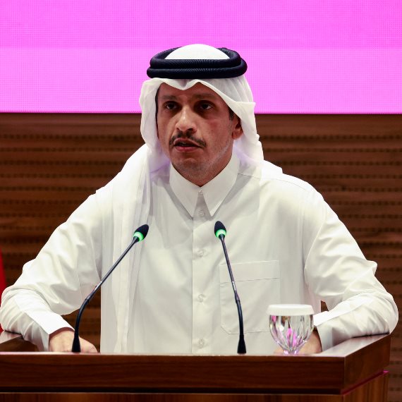 ראש ממשלת קטאר מוחמד בן עבד א-רחמן בן ג'אסם אאל ת'אני