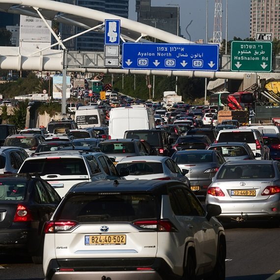 פקק פקקים כבישים מכונית אוטו