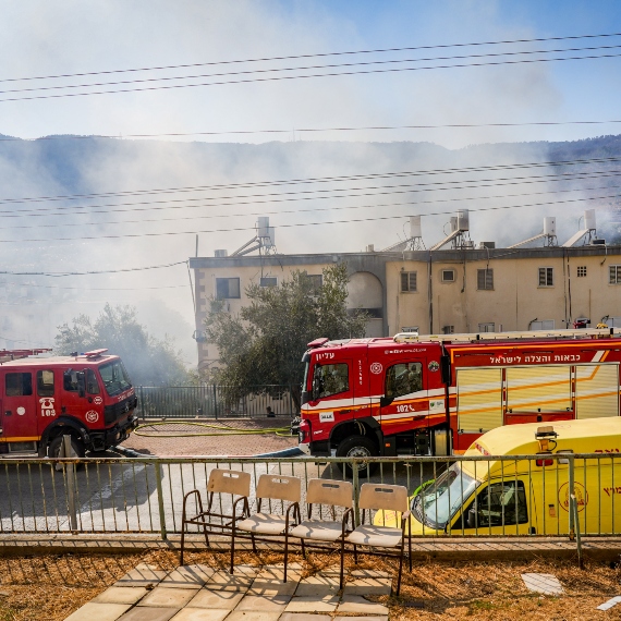 זירת נפילה בקריית שמונה